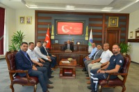 Sendika Temsilcileri Rektör Karakaya’yı Ziyaret Etti