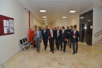 Rektör Karakaya Tıp Fakültemiz Binasında Öğrenciler ve Öğretim Elemanlarıyla Bir Araya Geldi