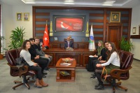 Öğrenci Konseyi Rektör Karakaya’yı Ziyaret Etti