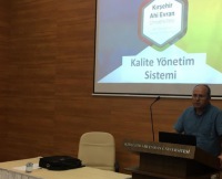 Üniversitemizde Göreve Yeni Başlayan Personele İSG ile Temel Kalite Yönetim Sistemi Eğitimi Verildi