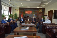 Türkiye Şeker Fabrikaları A.Ş. Genel Müdürü Mücahit Alkan Rektör Karakaya’yı Ziyaret Etti