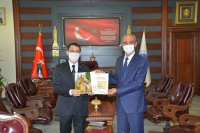 Turkmenistan Ambassador İşankuli Amanliyev Visits Rector Karakaya