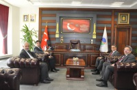 Rector Karahocagil Discussed Projects with KOP President Karakoyunlu