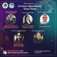 24 Kasım Öğretmenler Günü Paneli