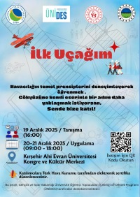 İlk Uçağım İsimli Etkinlik