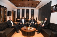 Rector Karahocagil Visits Public Institutions in Çiçekdağı