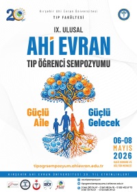 IX. Ulusal Ahi Evran Tıp Öğrenci Sempozyumu