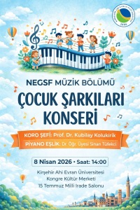 NEGSF Müzik Bölümü Çocuk Şarkıları Konseri