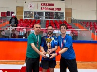 Kurumlar Arası Masa Tenisi Turnuvasında Üniversitemiz Namağlup Şampiyon Oldu