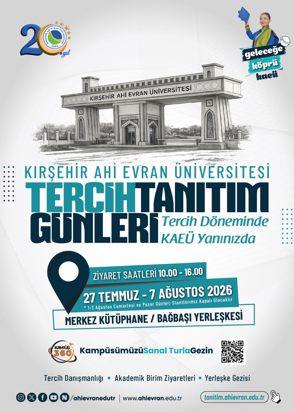 Kırşehir Ahi Evran Üniversitesi Tercih Tanıtım Günleri
