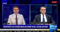Rektör Karahocagil TVNET Kanalında Üniversitemizi Anlattı